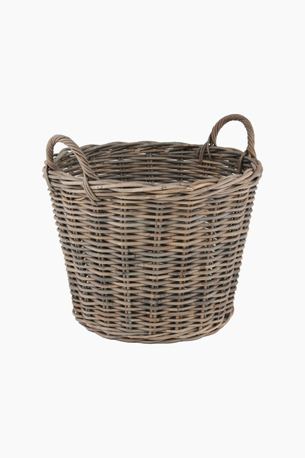 Grey Kubu Round Basket