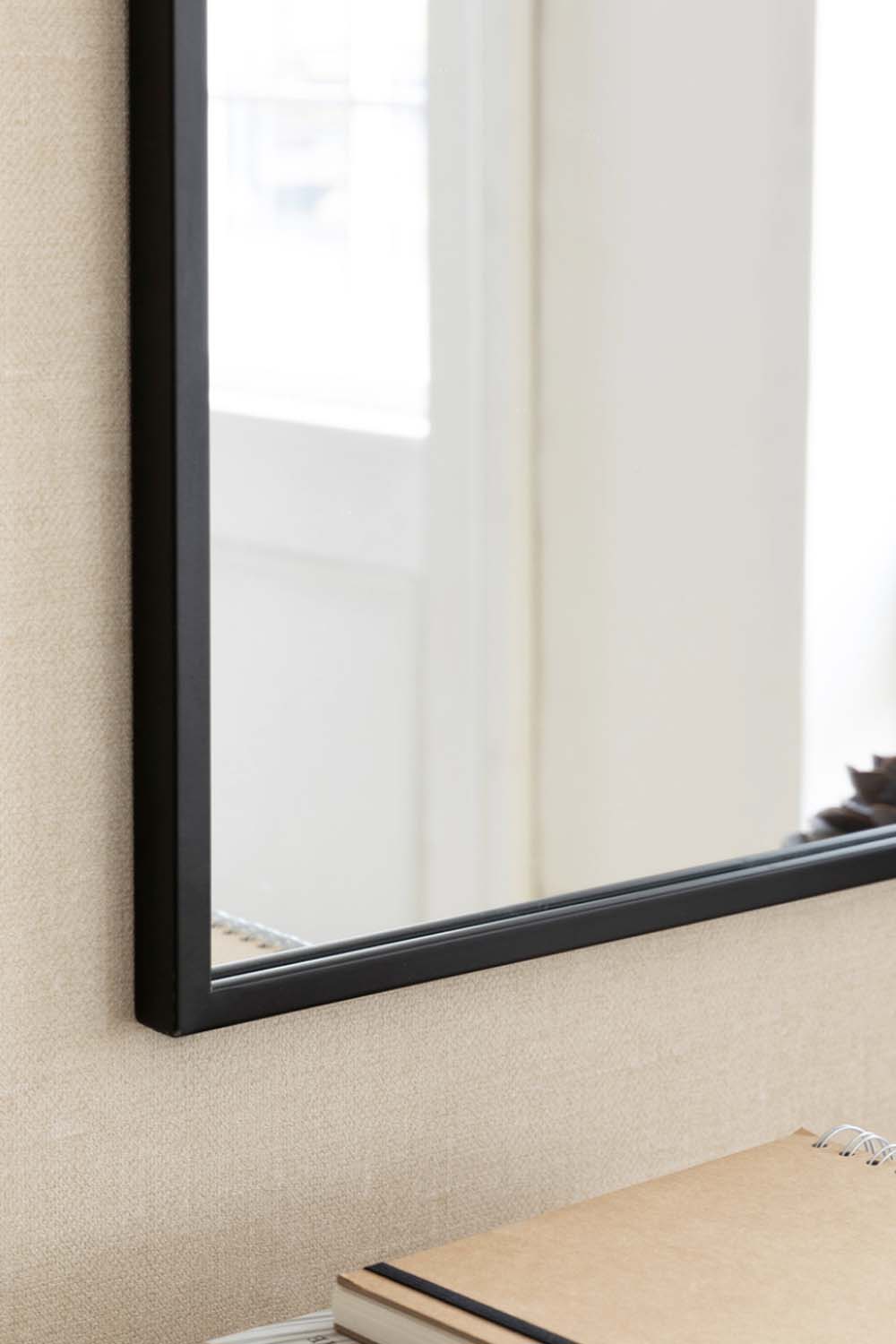 Square Iron Wall Mirror