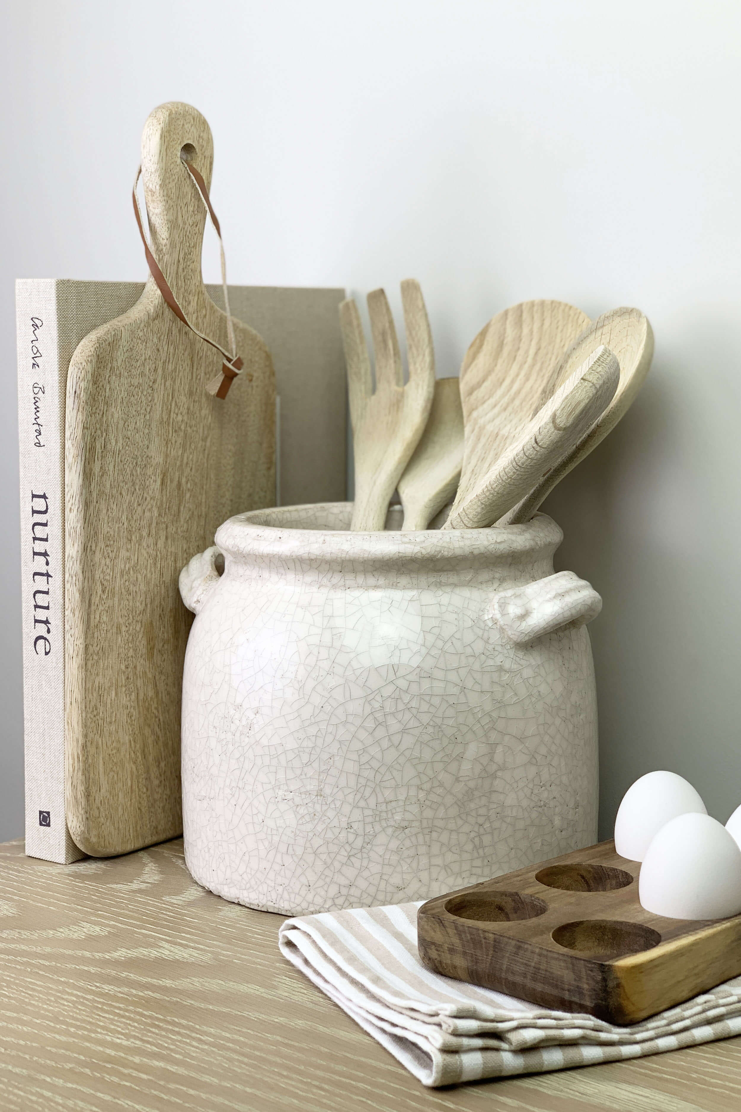 Amalfi Ceramic Pot With Handles - Coates & Warner