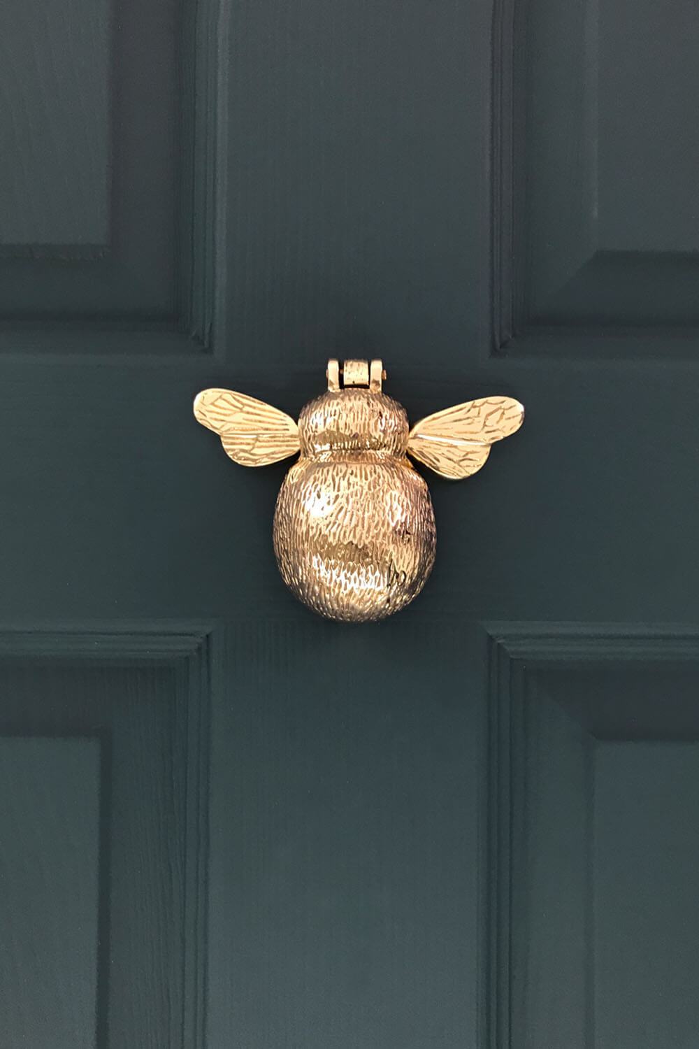 Solid Brass Bumble Bee Door Knocker - Coates & Warner