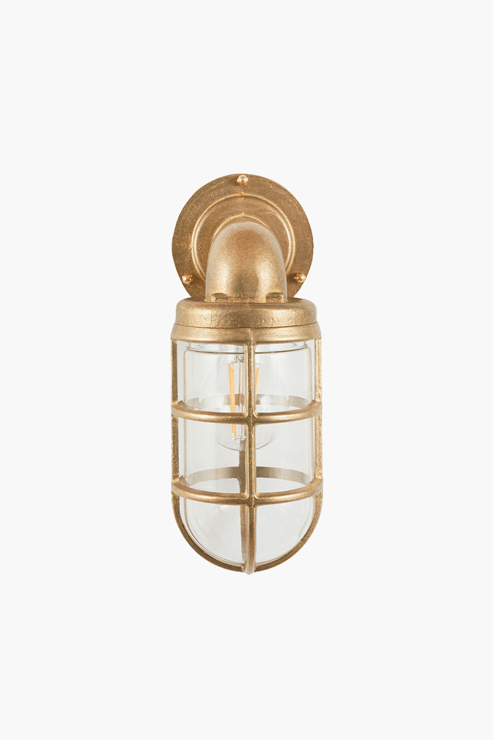 Brass Bulkhead Down Light