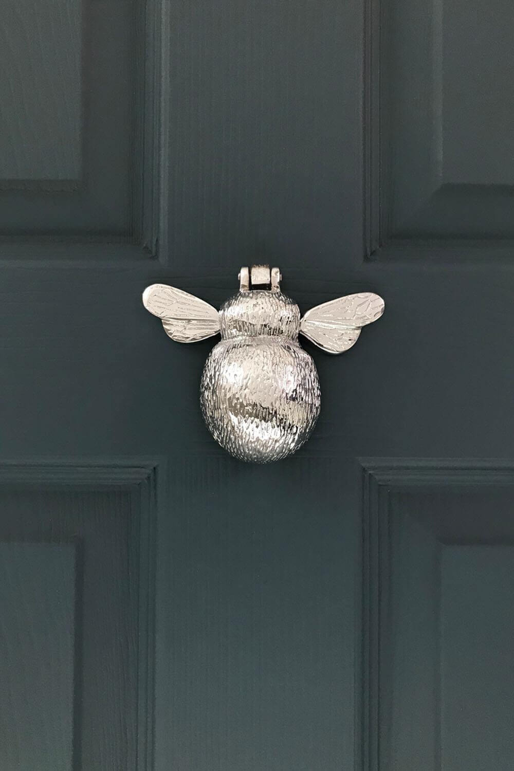 Chrome Bumble Bee Door Knocker - Coates & Warner