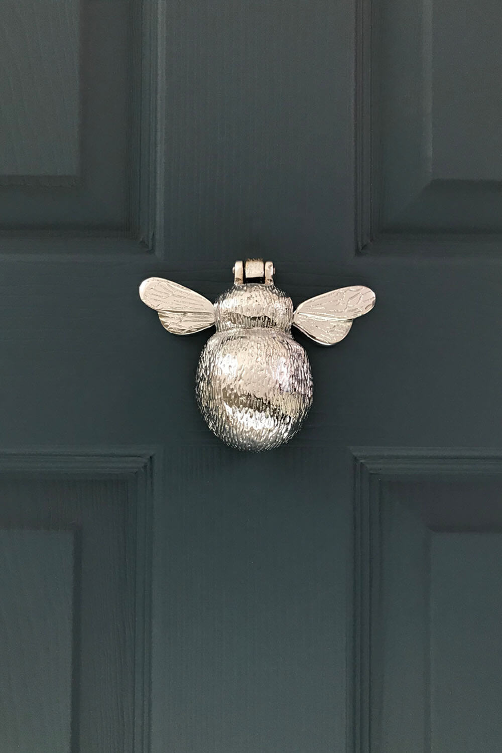 Nickel Bumble Bee Door Knocker - Coates & Warner