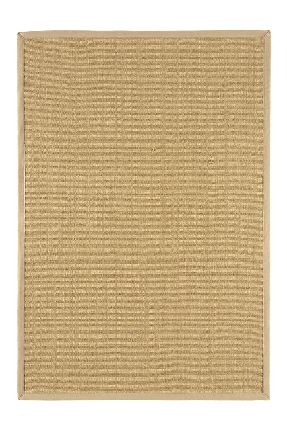 Sisal Rug With Natural Linen Border