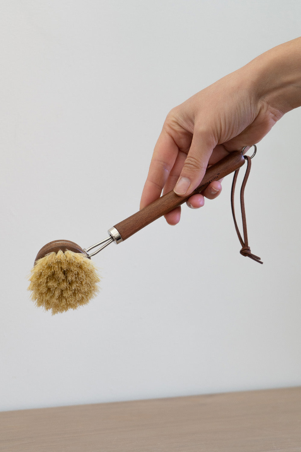 Wooden Handle Dish Brush