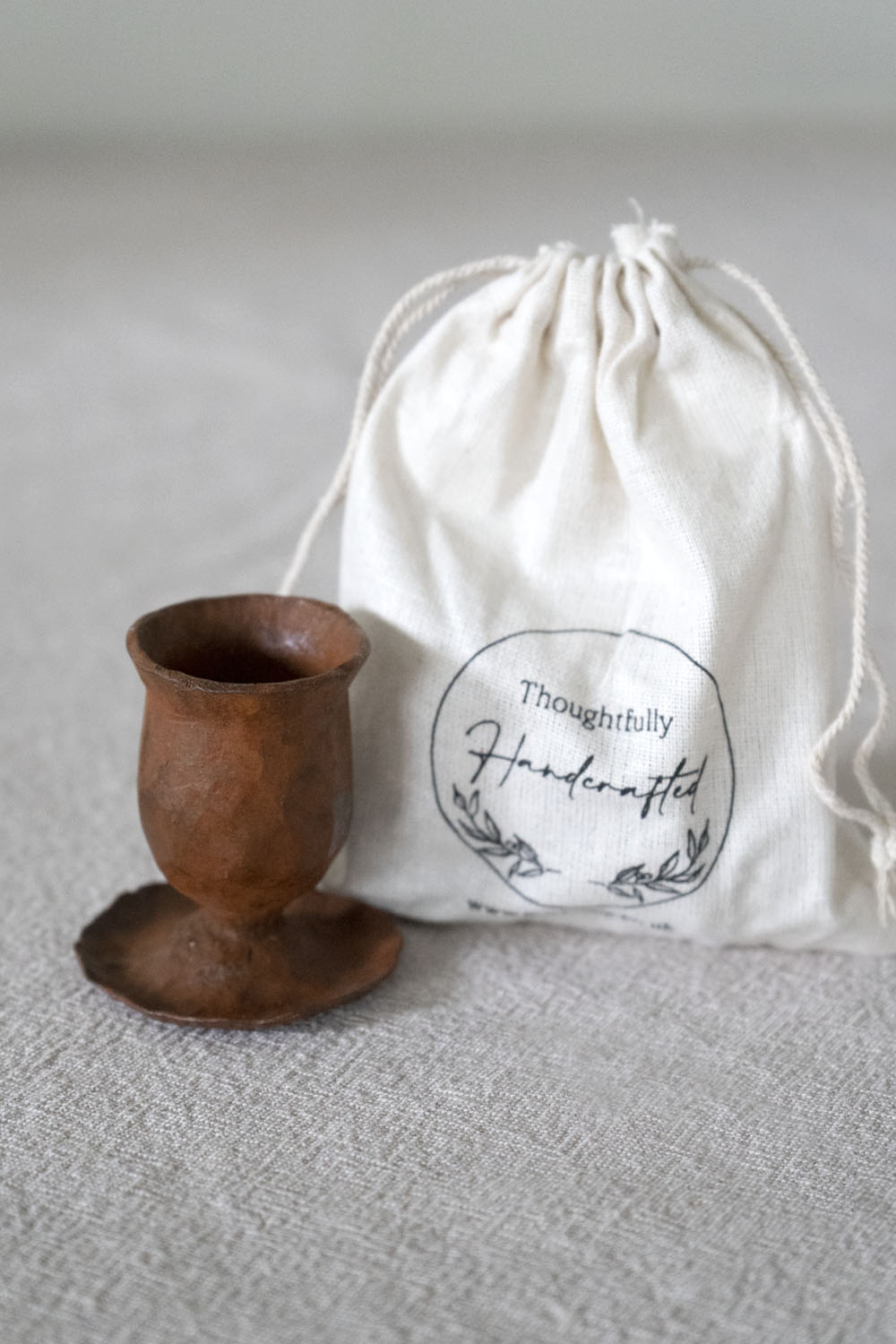 Forged Dinner Candle Holder