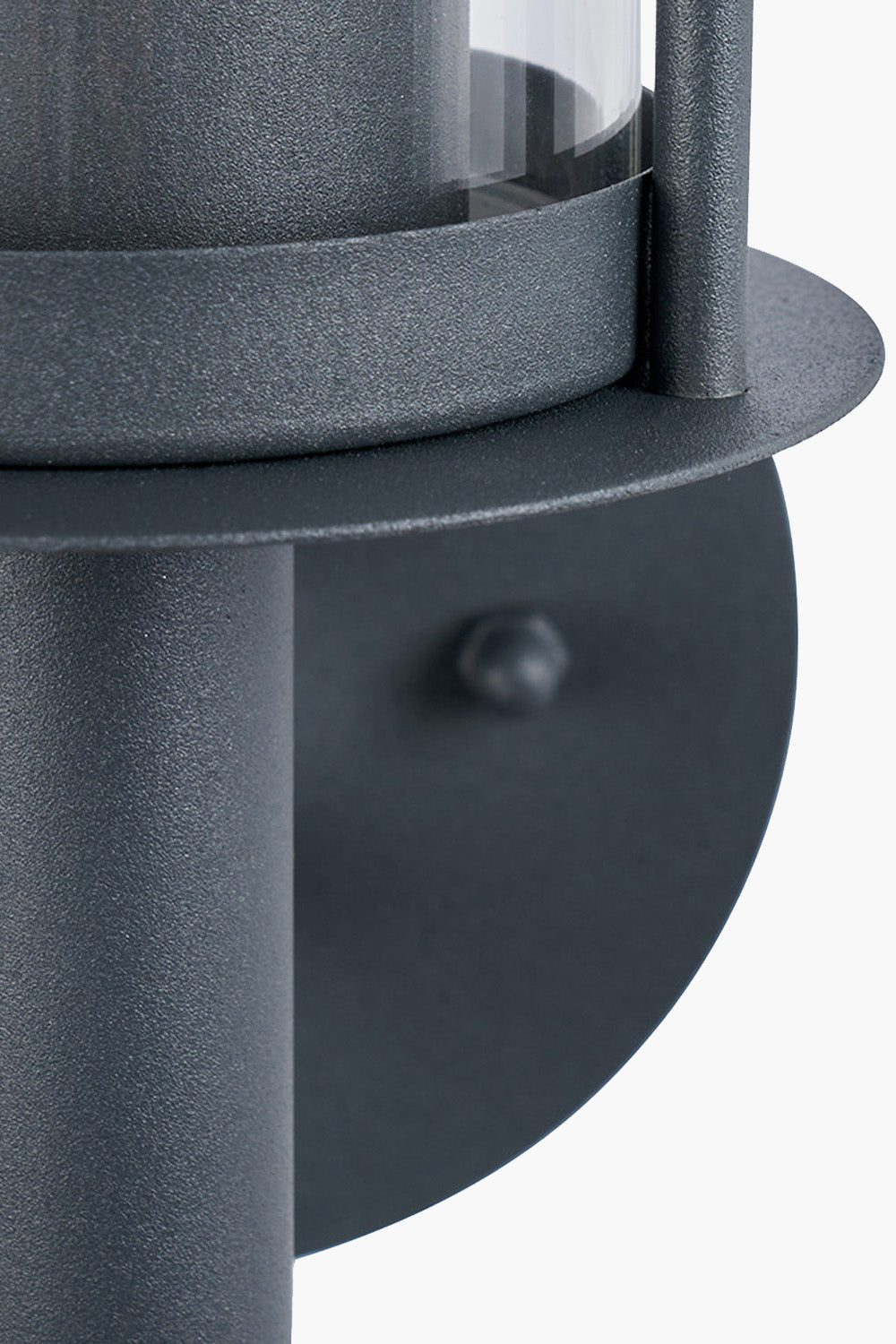 Grey Steel Chimney Wall Light