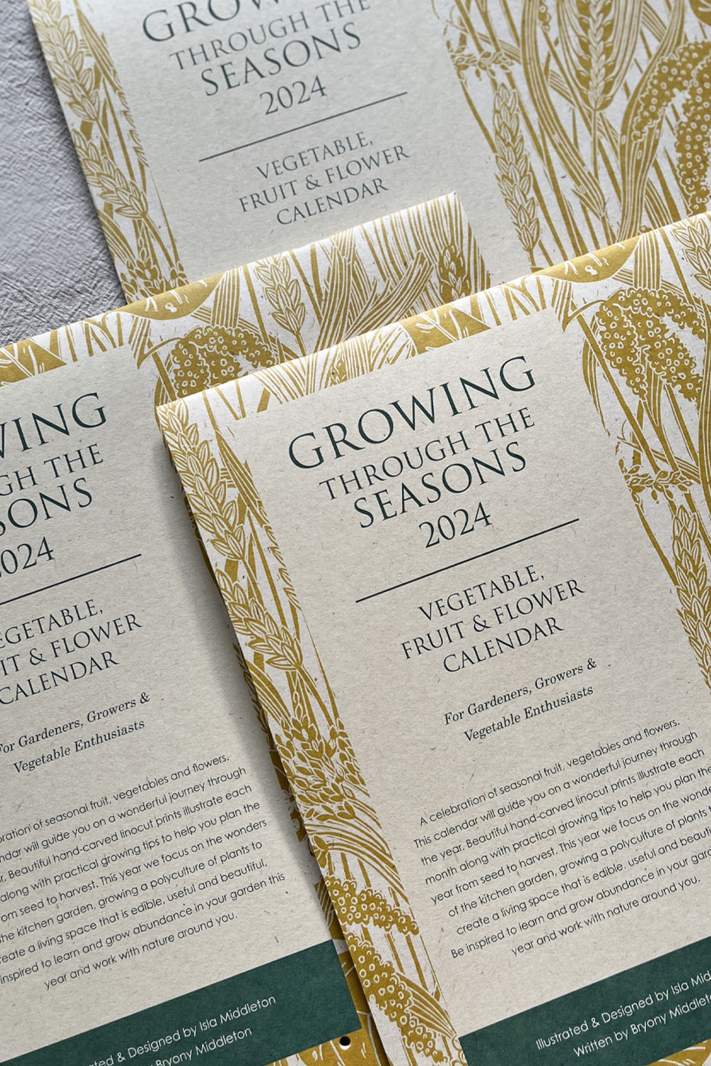 Growing Through The Seasons Calendar By Isla Middleton