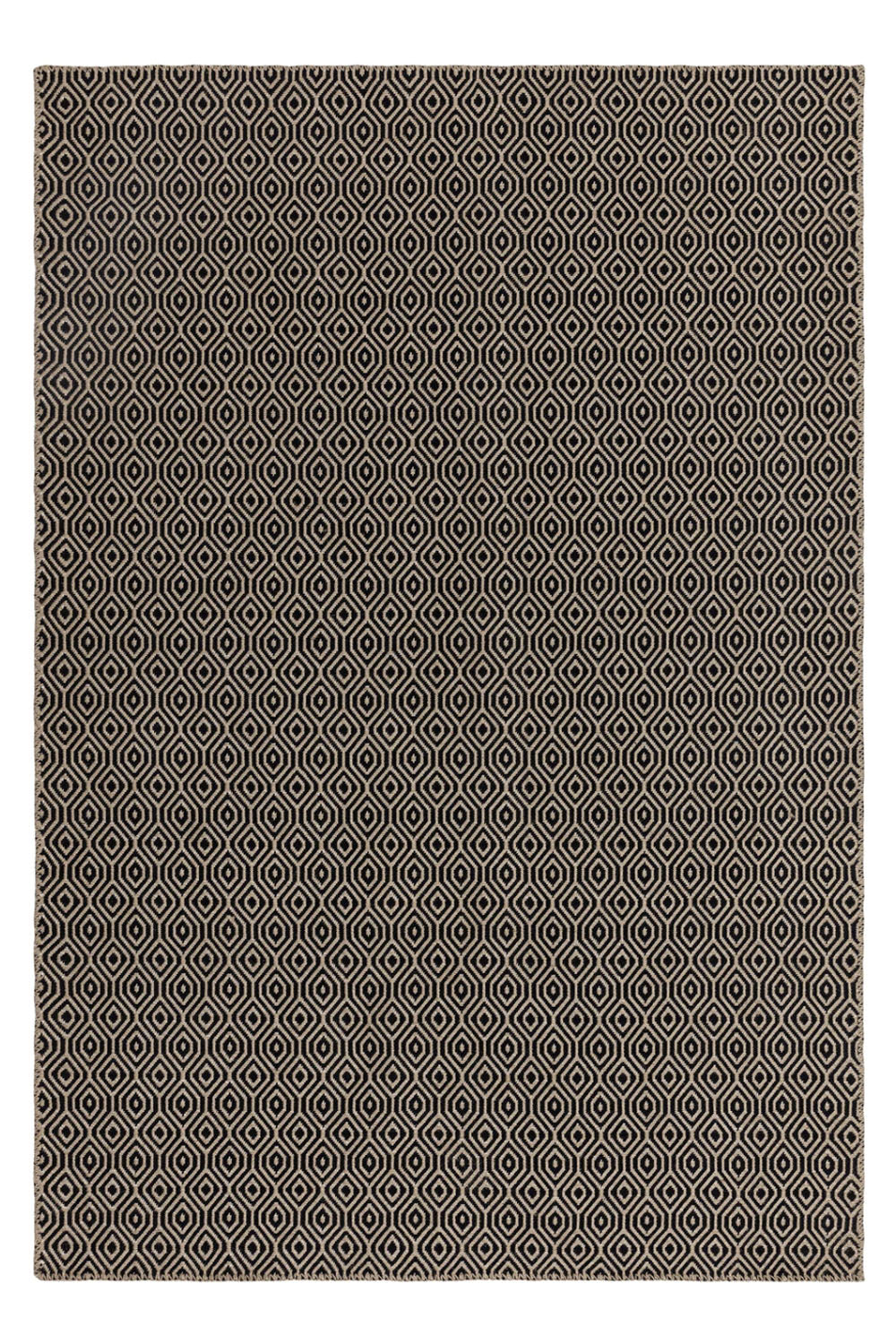 Mosaic Black Rug