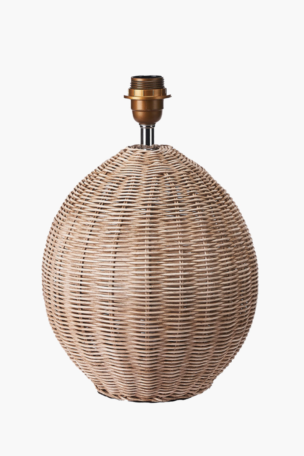 Rattan Cream Wash Table Lamp