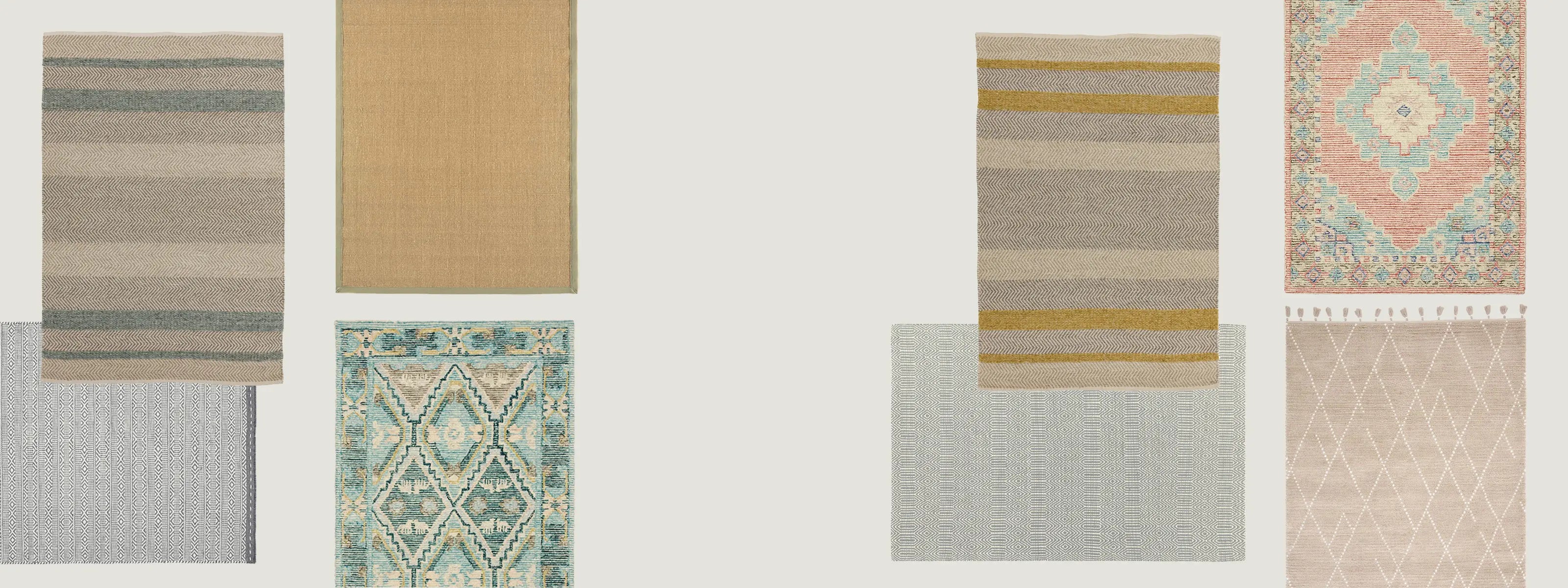 Rug Collection Desktop Banner - Coates & Warner