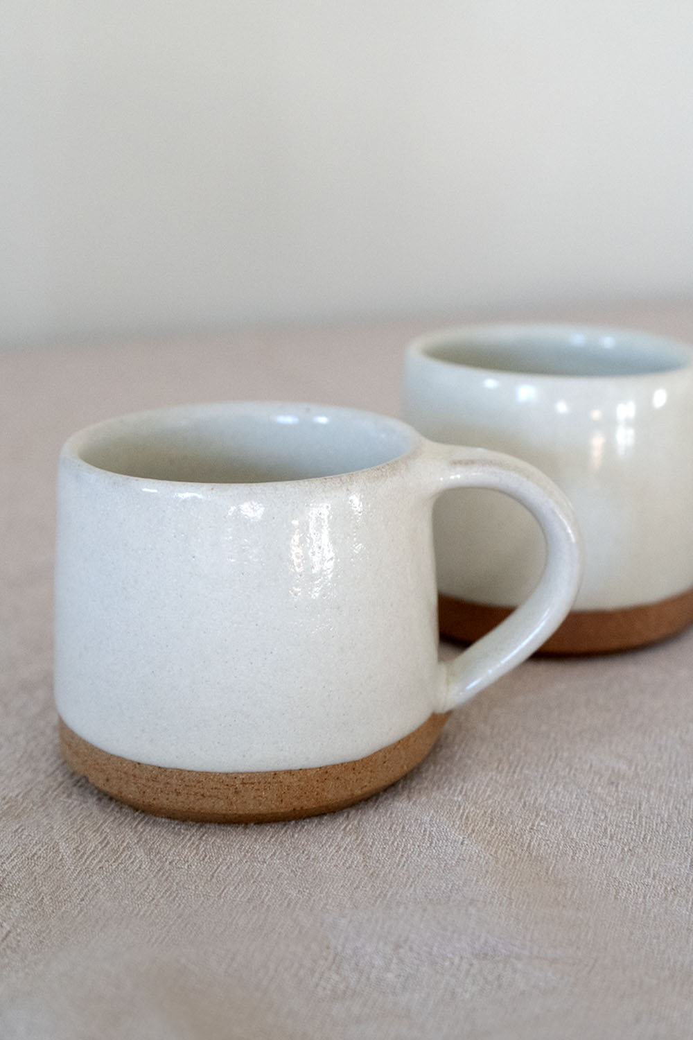 Stoneware Koko White Coffee Mug