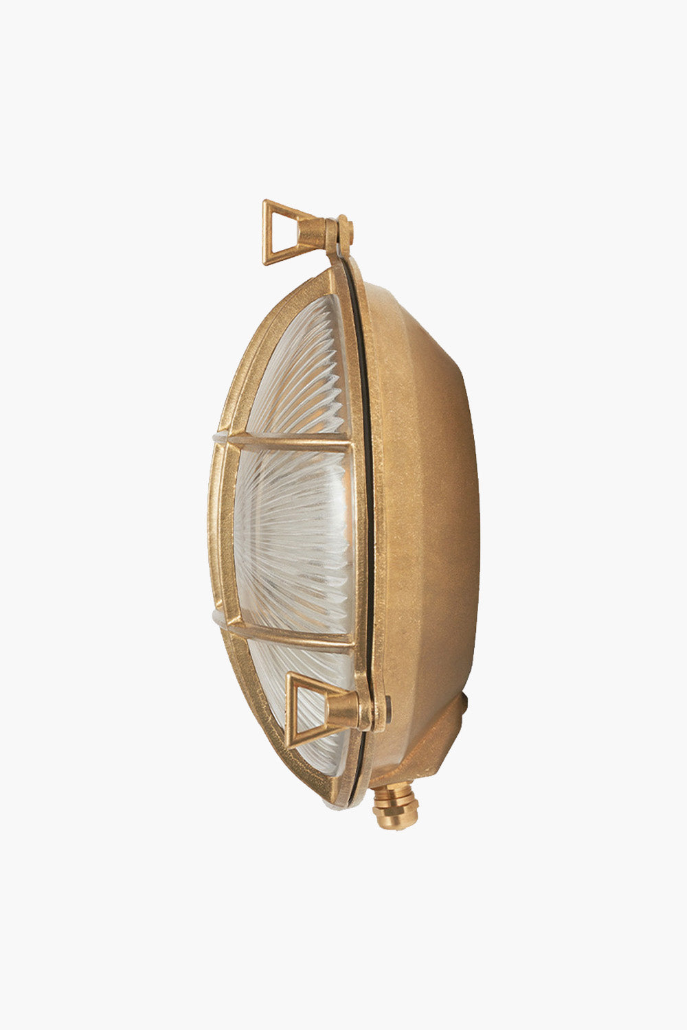 Brass Bulkhead Round Wall Light