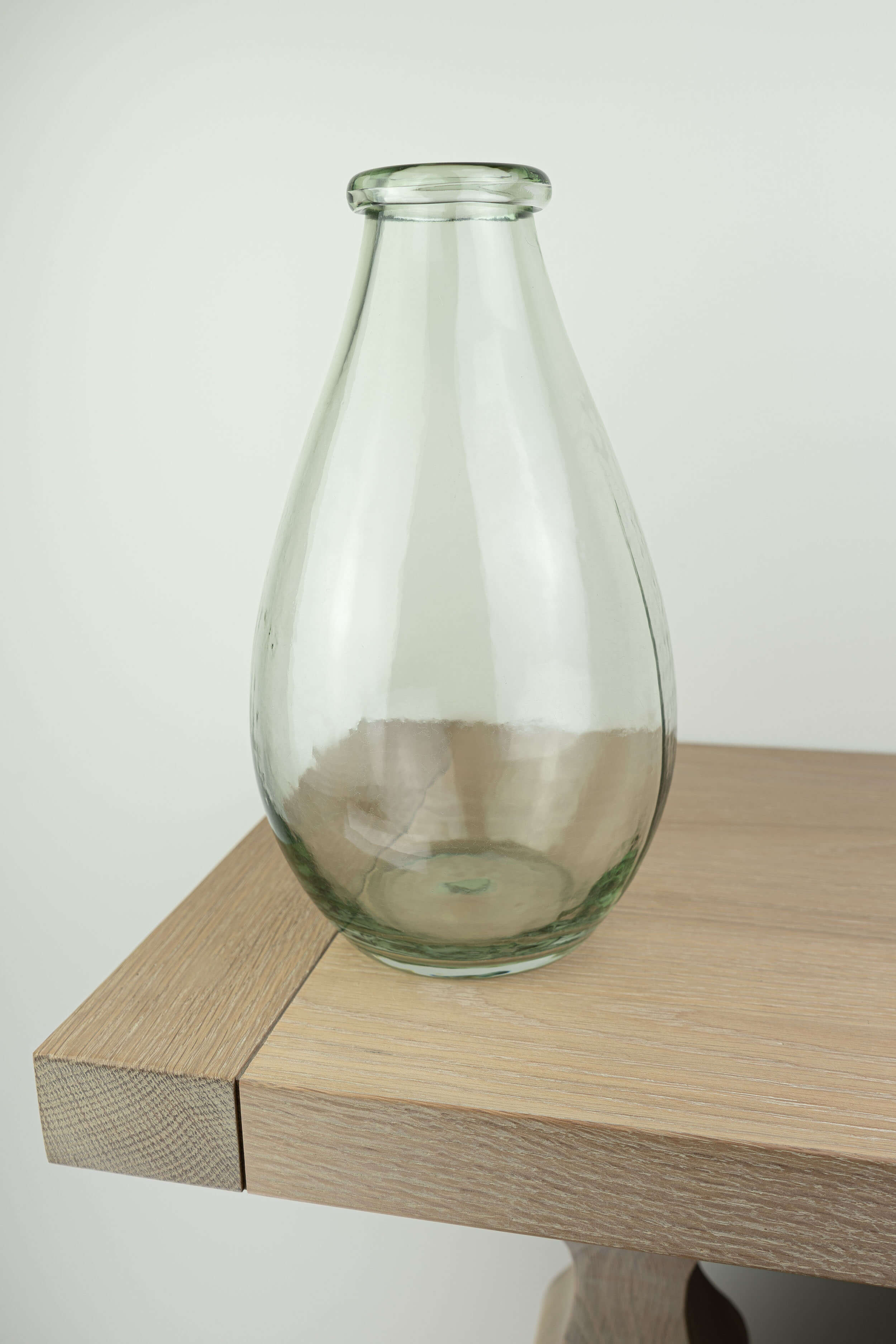 Bubble Recycled Glass Vase, Tall