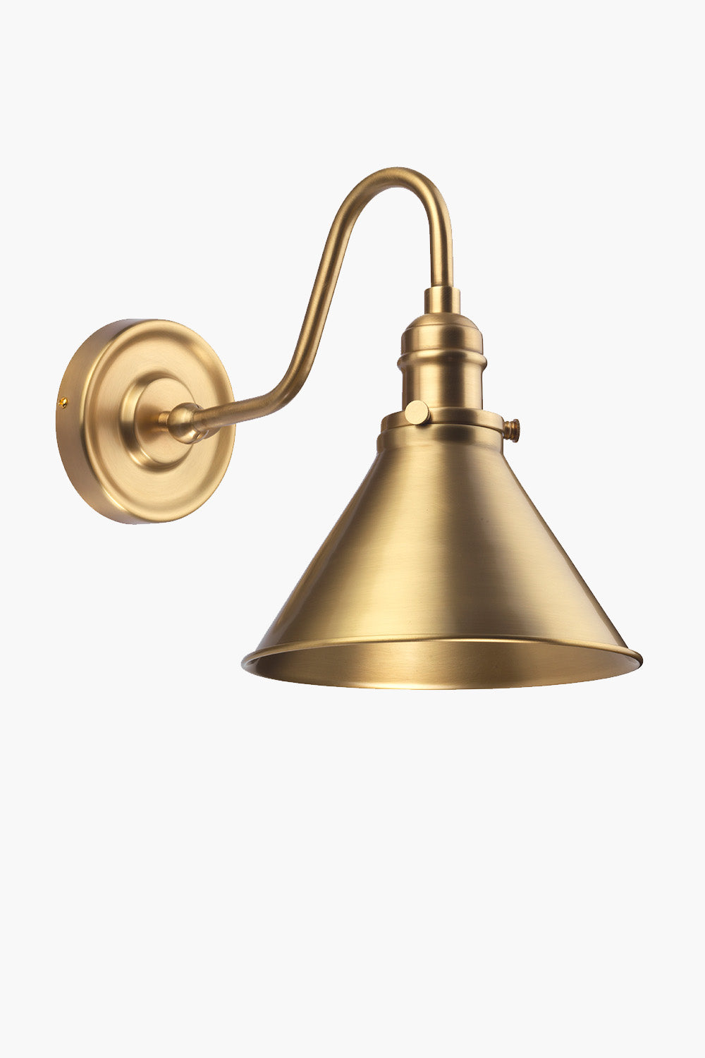 Cannes Aged Brass Wall Light