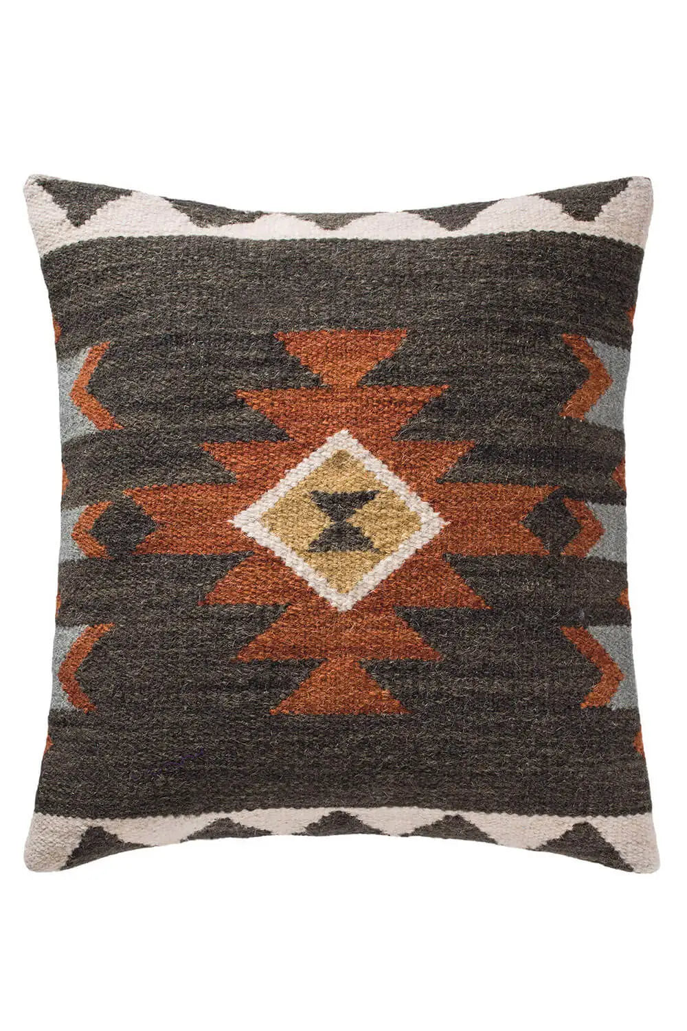 Dina Dark Kilim Cushion - Coates & Warner