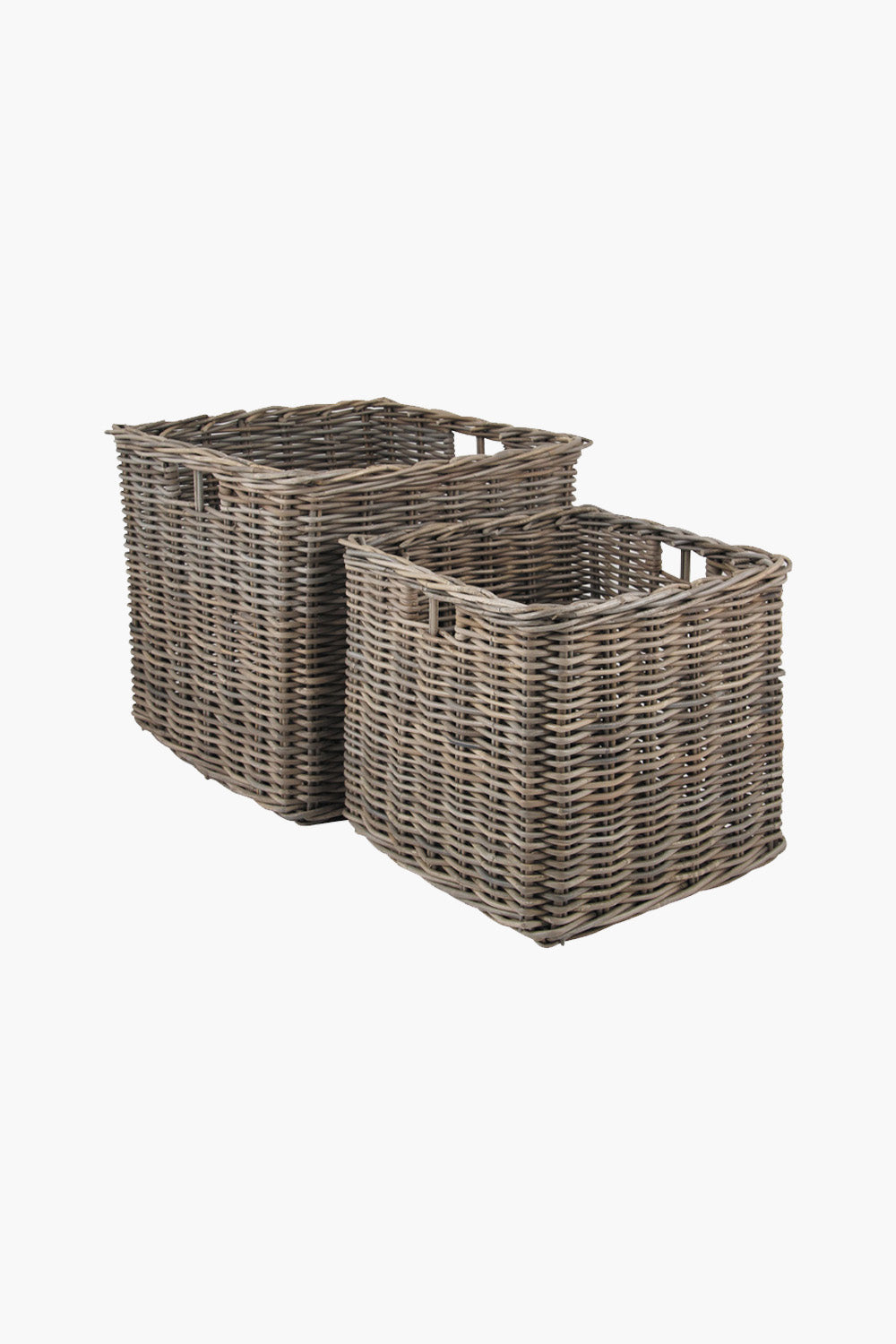 Grey Kubu Square Baskets Set of 2
