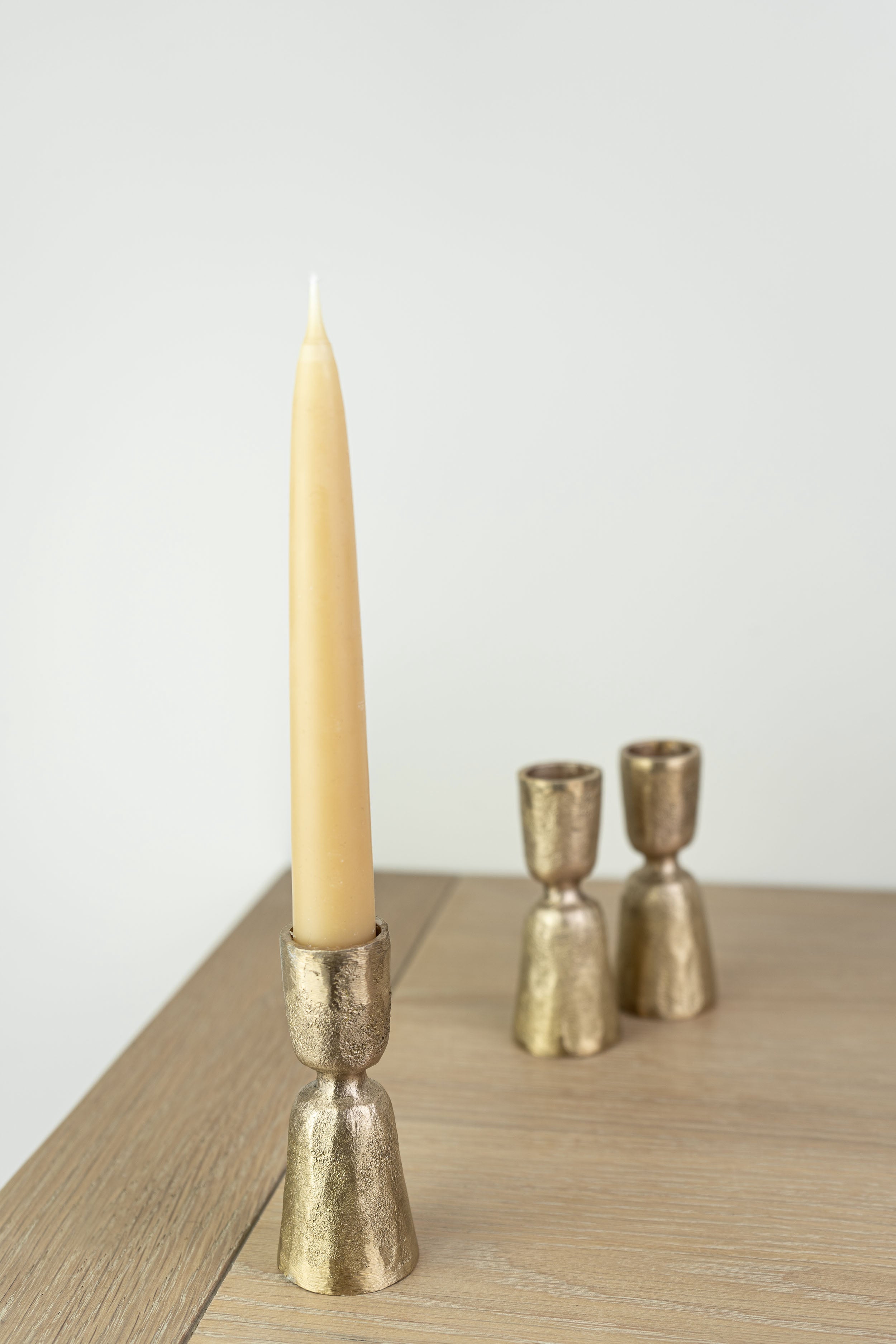 Hand Forged Brass Candlestick