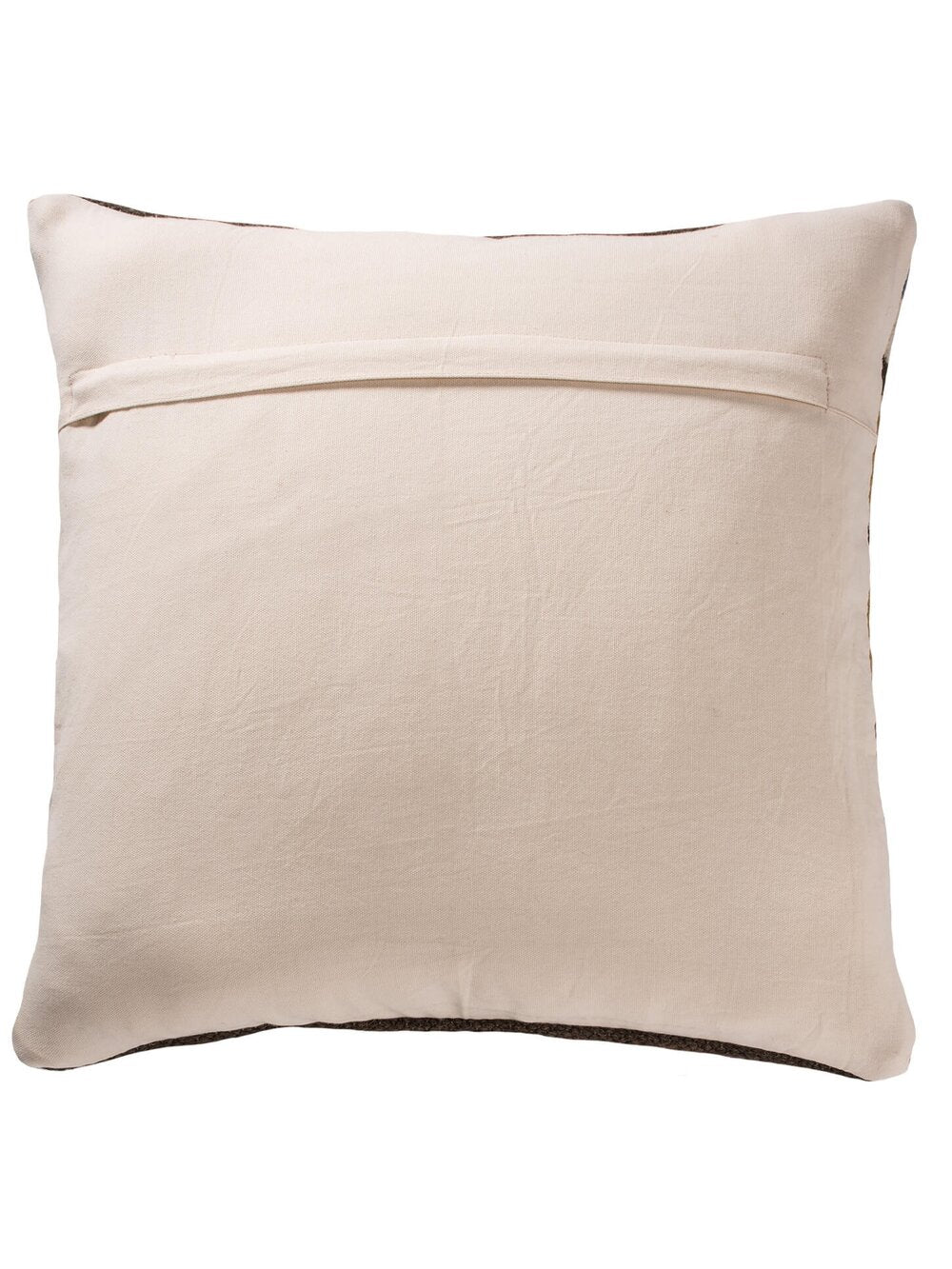 Natural Linen Reverse of Tunis Kilim Cushion - Coates & Warner