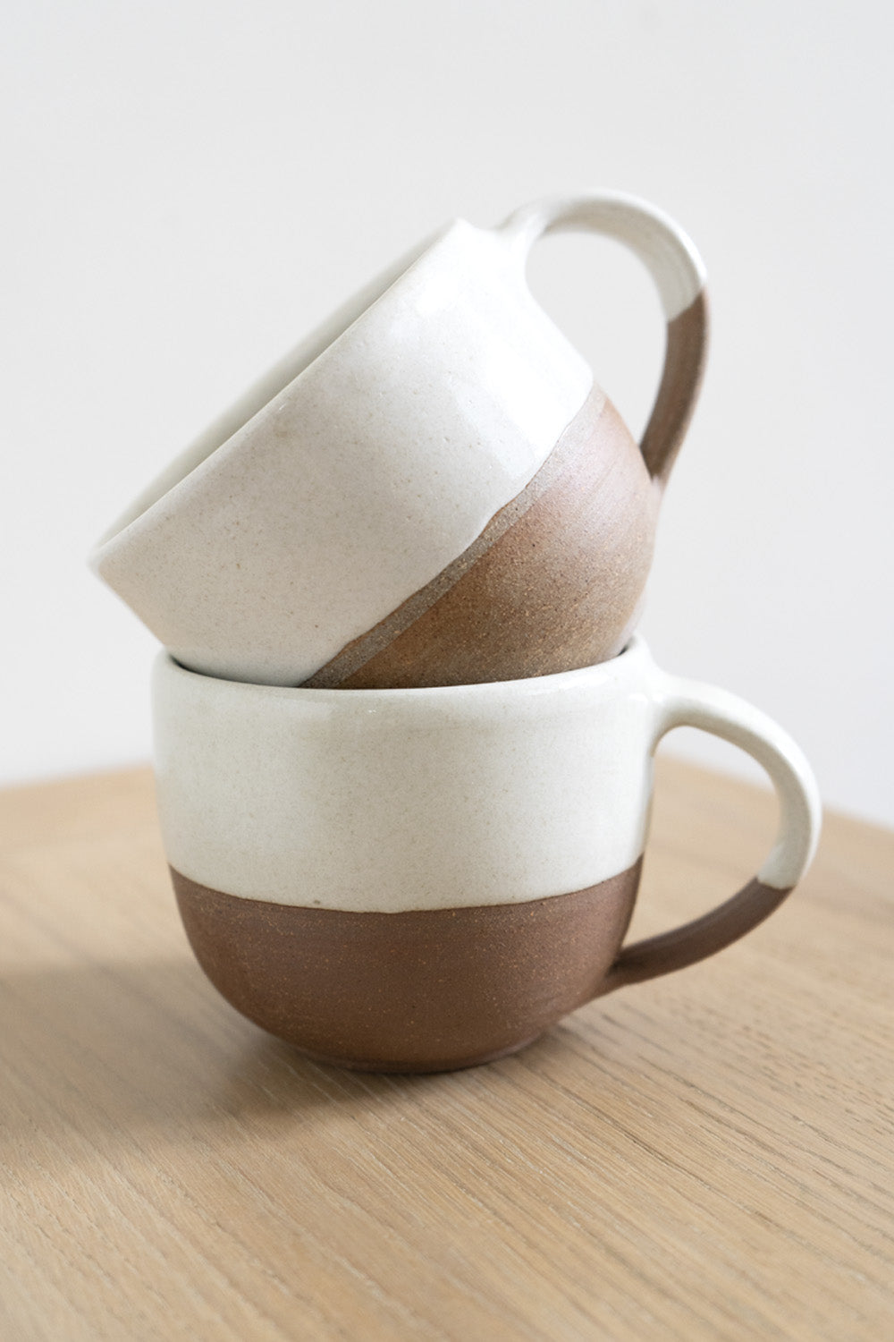 Mali White & Terracotta Coffee Mug