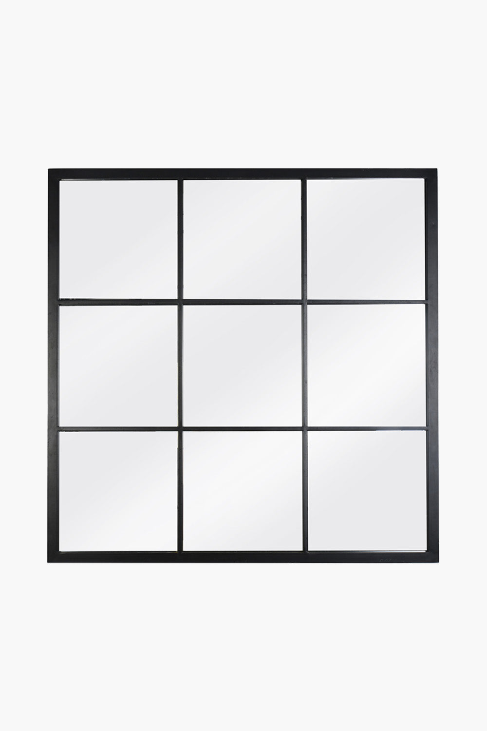 Square Steel Window Mirror