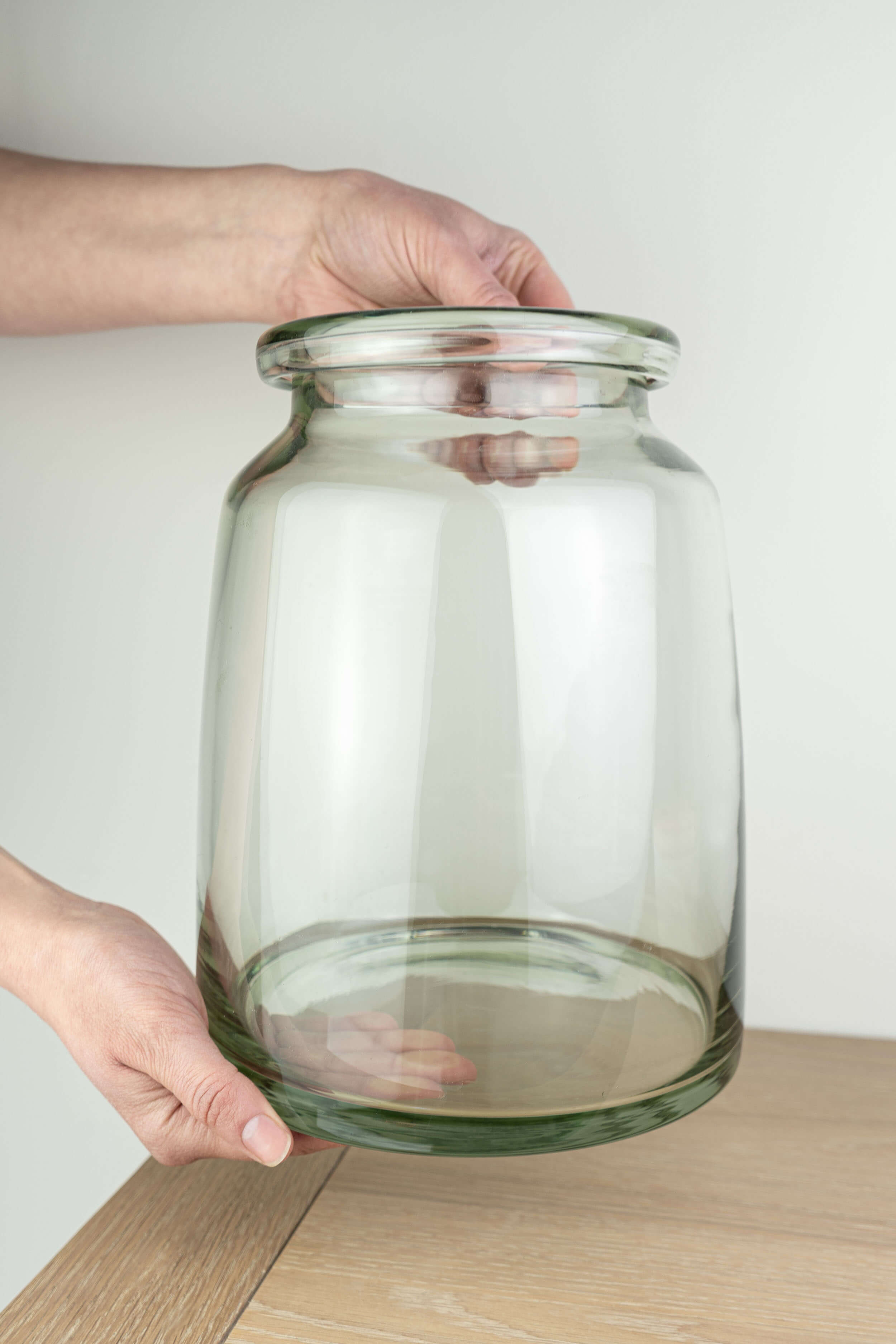 Mickleton Recycled Glass Vase, Medium