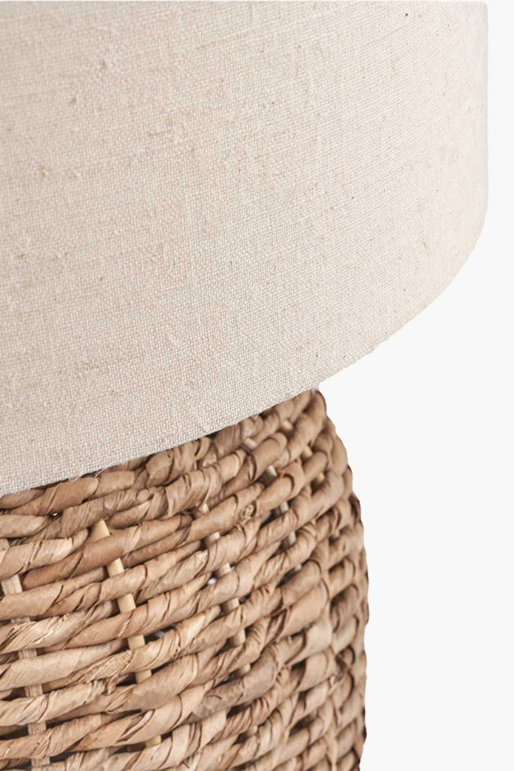 Woven Rattan Table Lamp